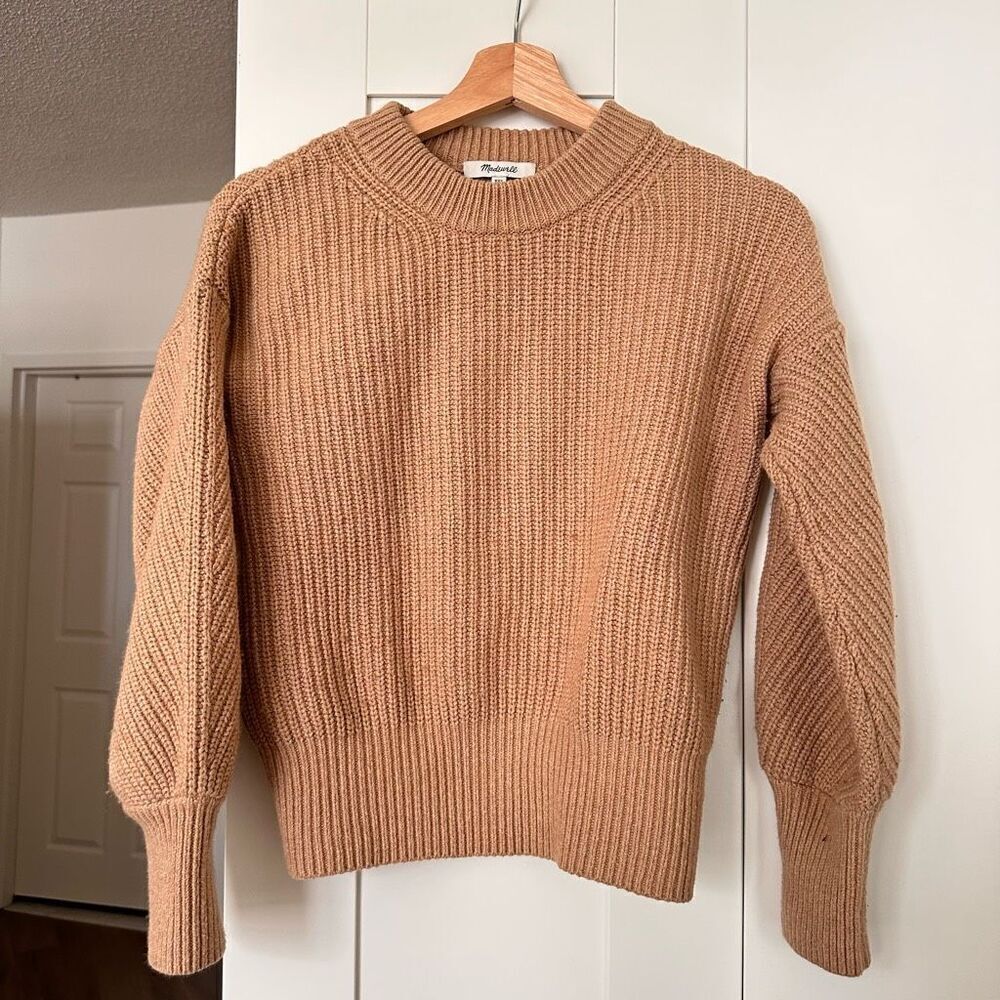 Madewell fisherman knit sweater - Picture 2 of 6